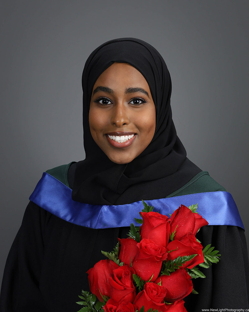 Sample graduate photo