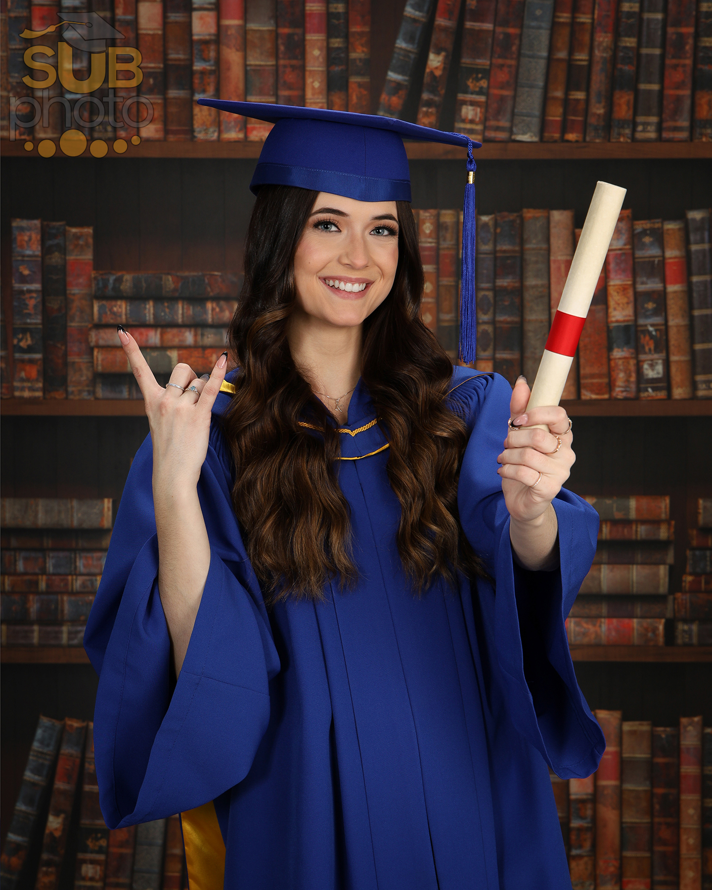 Sample grad photo - NAIT University graduation photography