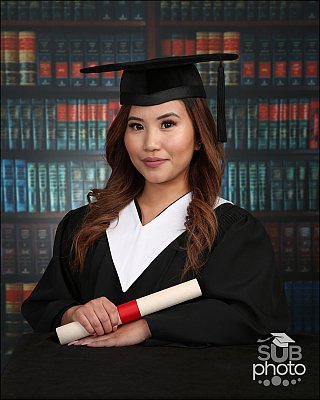 Robertson College Grad Photos - open collar